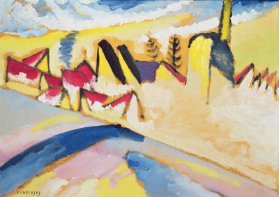 Studie in de winter nr. 2 door Wassily Kandinsky